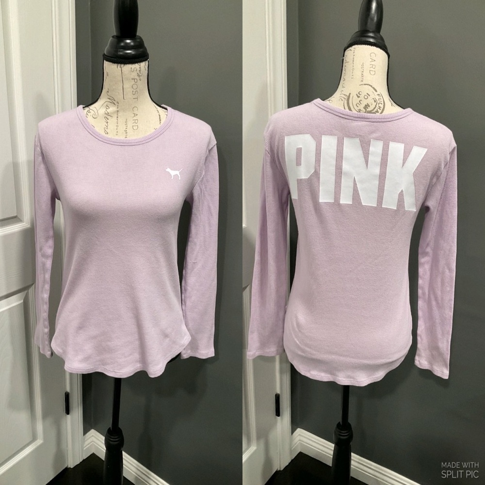 PINK‎ BY VICTORIAS SECRET THERMAL LONG SLEEVED TOP